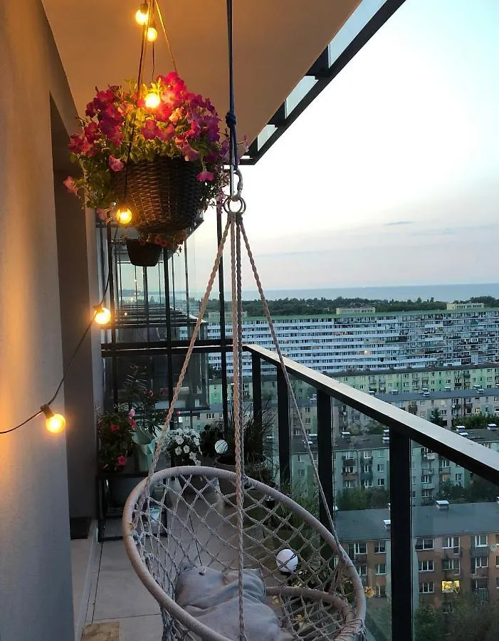 Newbaltic Nowoczesny Apartament Z Widokiem Na Morze Apartment Gdansk